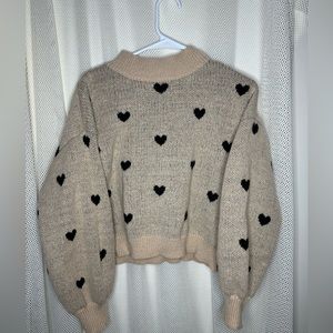 Heart sweater!!